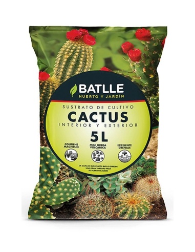Sustrato Cactus 5 L.