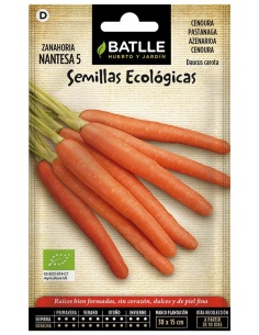 Zanahoria Nantesa 5 - Eco 